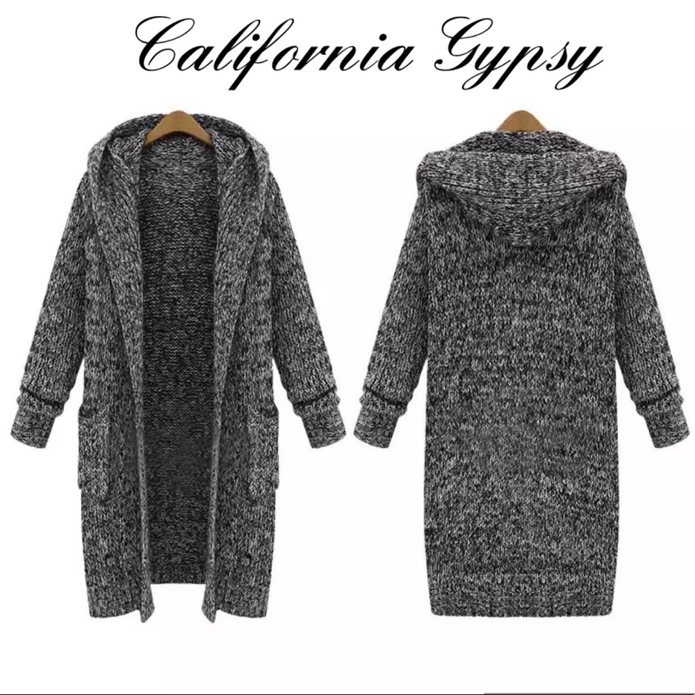 Cardigan Boho Knit pocket Sweater - Picture 2 of 16